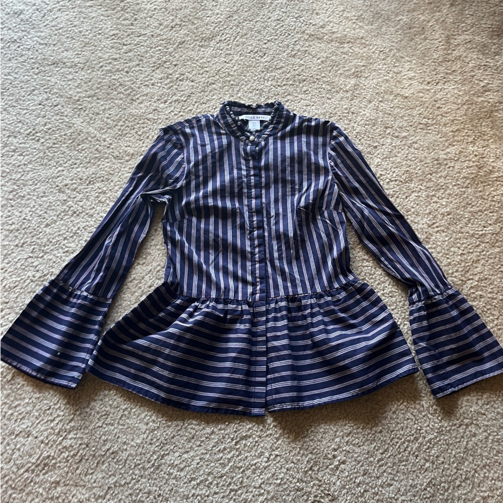 Belle Vere Striped Blouse